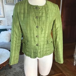 Quilted Silk Jacket